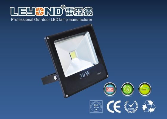 Outdoor Lighting 80W Waterproof LED Flood Lights With Bridgelux Chip CE RoHS Certificate